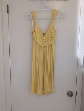 Dynamite Size S Bright Yellow Sun Dress